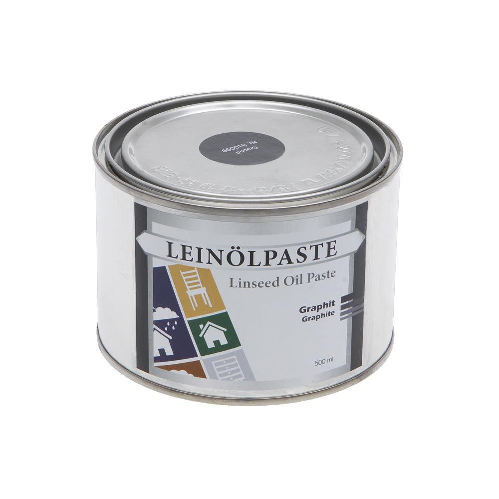 Leinölpaste Graphit