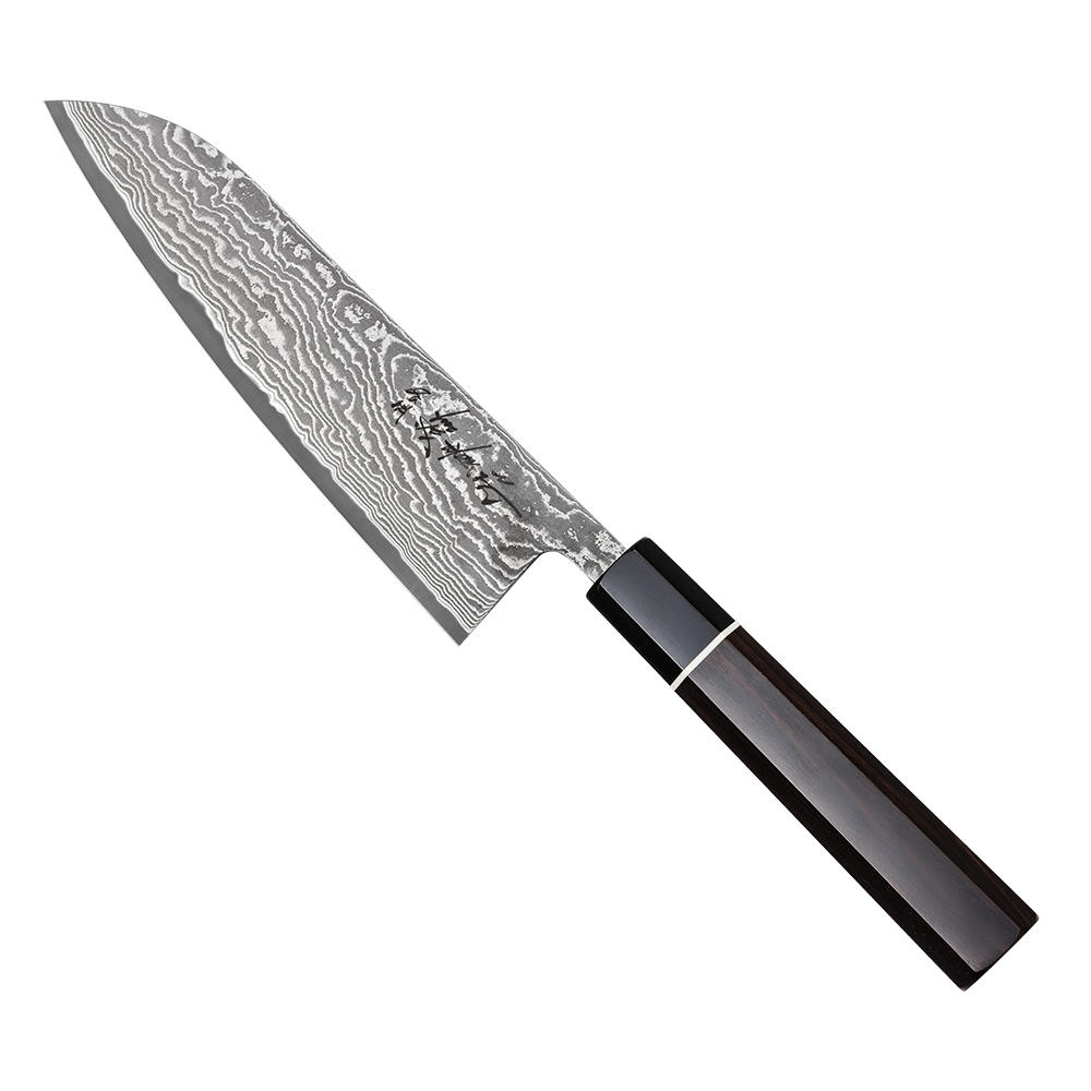 Shigeki Hocho »Ebenholz«, Santoku (Allzweckmesser)