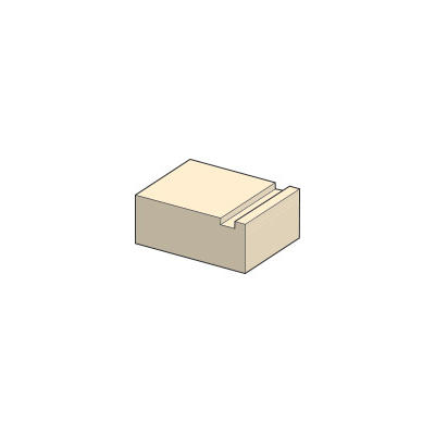 Fer large pour rabot combiné/bouvet à rainures Veritas®, acier A2, 18 mm