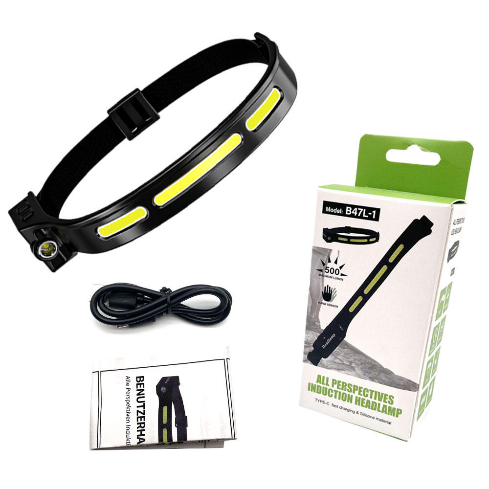Torcia frontale SPERAS B47L-1, LED, 500 lm
