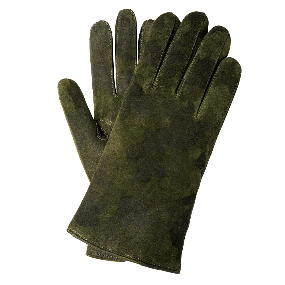 Gants pour homme MODENA, velours de chèvre, doublure en cachemire