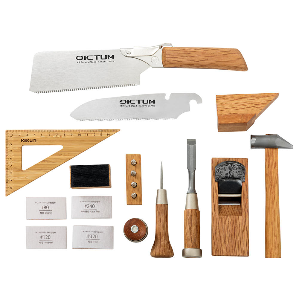 Japanese Toolbox »Junior«, Filled, 36-Piece Set