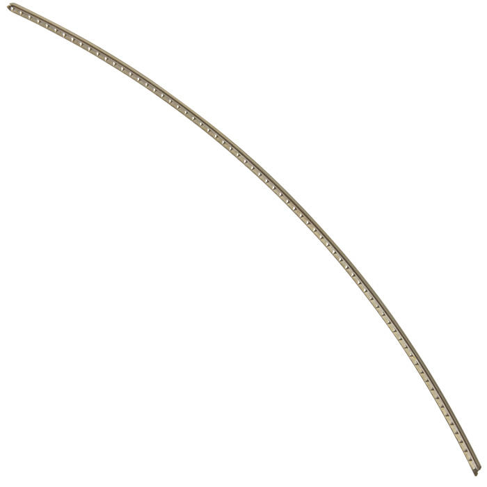 JESCAR Bunddraht, Satz, Gitarre, 18 % Neusilber, 2,03 x 1,09 mm, 0,51 mm