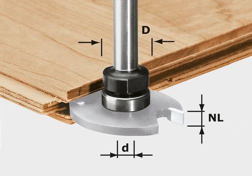 Festool Broche porte-outil S8 1,5-5 KL16