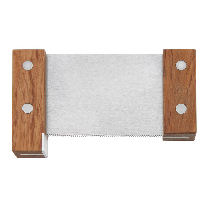 DICTUM® Serrated Scraper for Bowmakers, with Handle