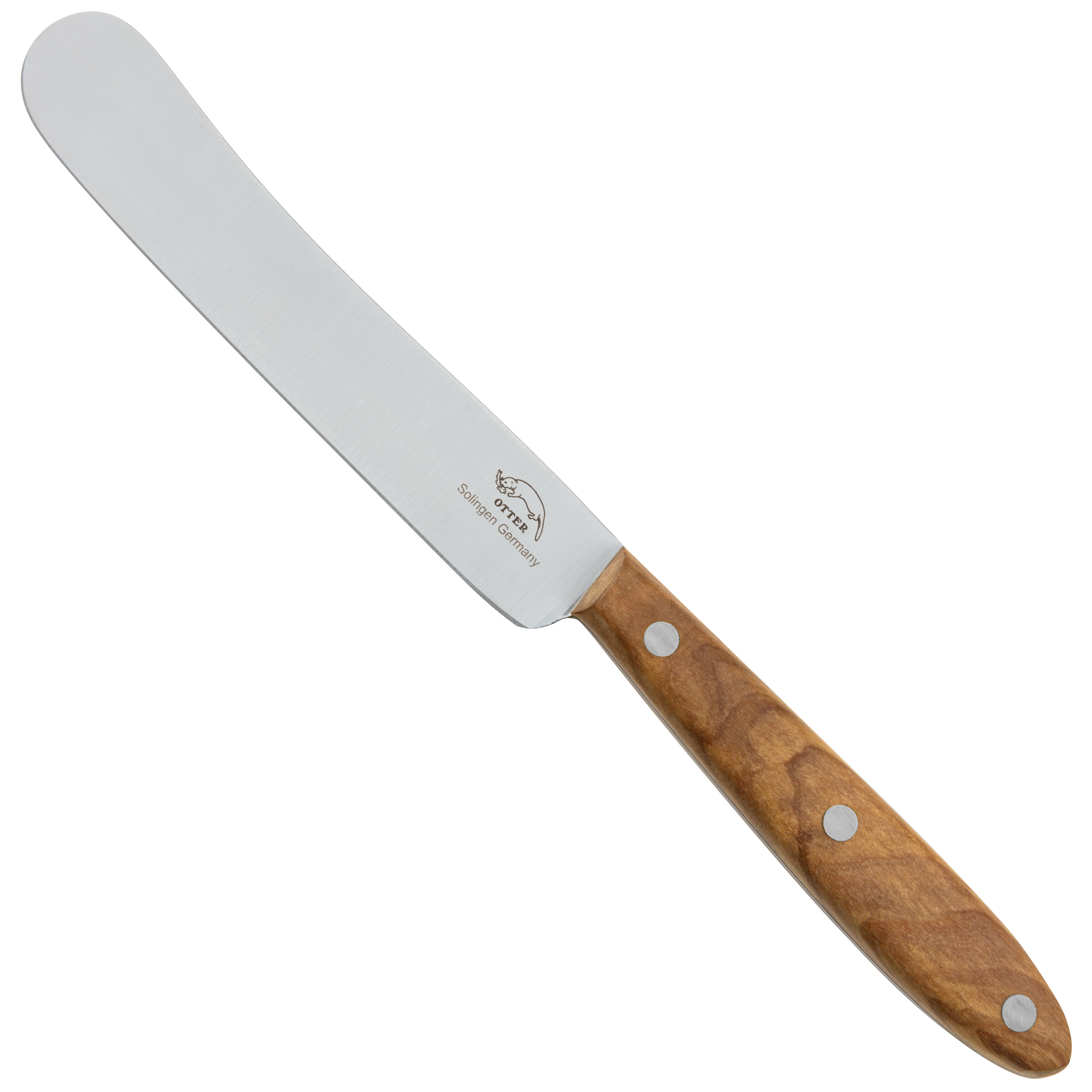 Brotzeitmesser Buckels, Olivenholz