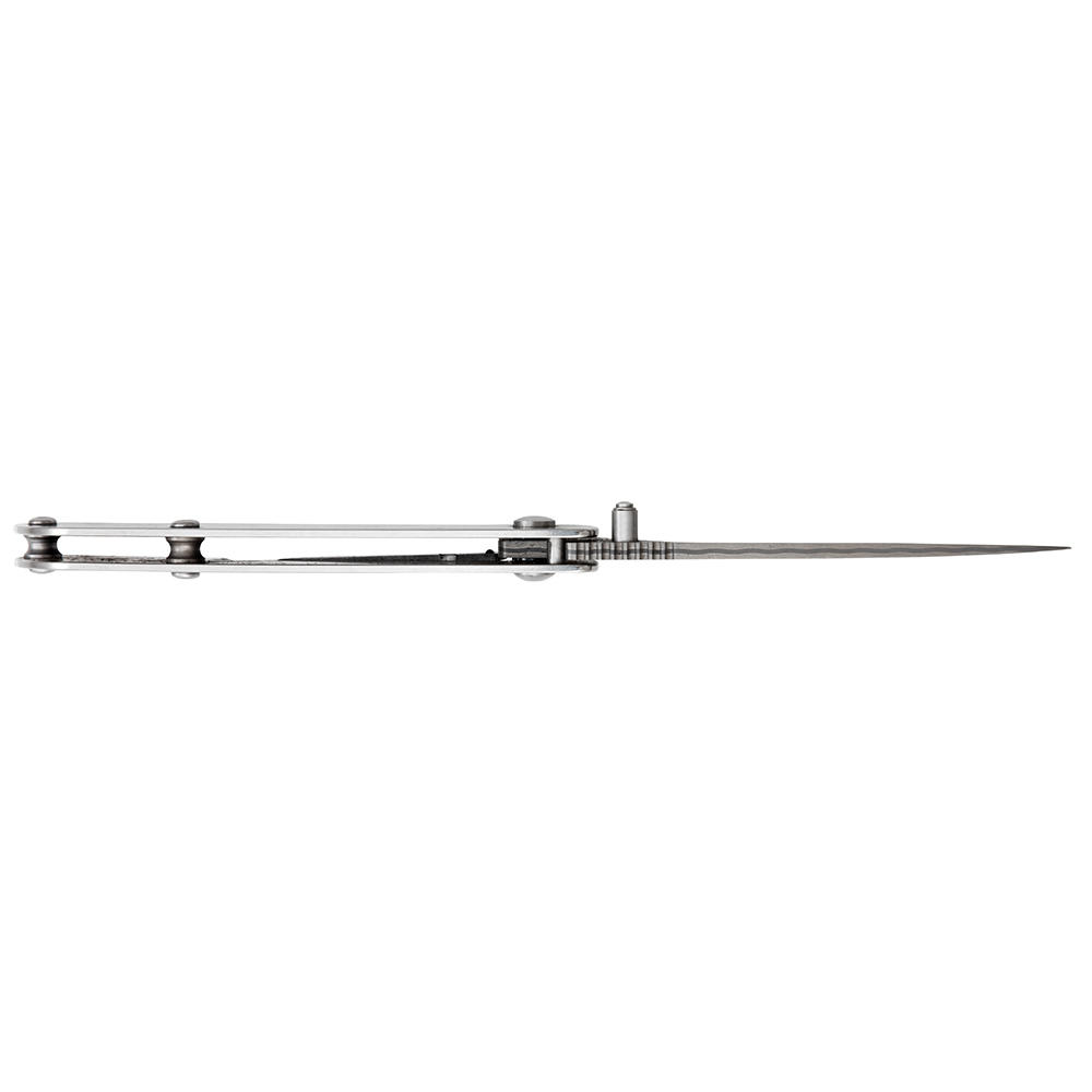 Raffir® Klappmesser-Bausatz, The Gentleman, Damast, Ladder
