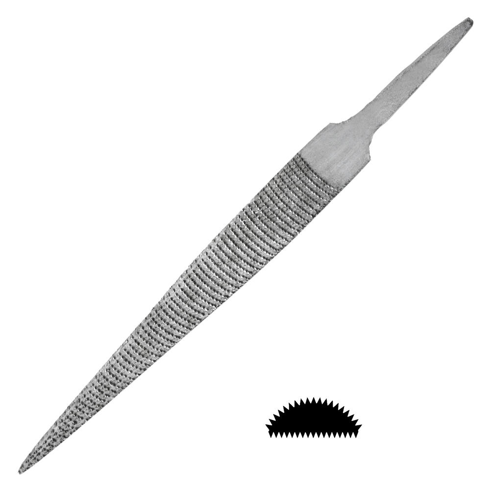 Hattori® Rasp, Half-Round, Hieb 6