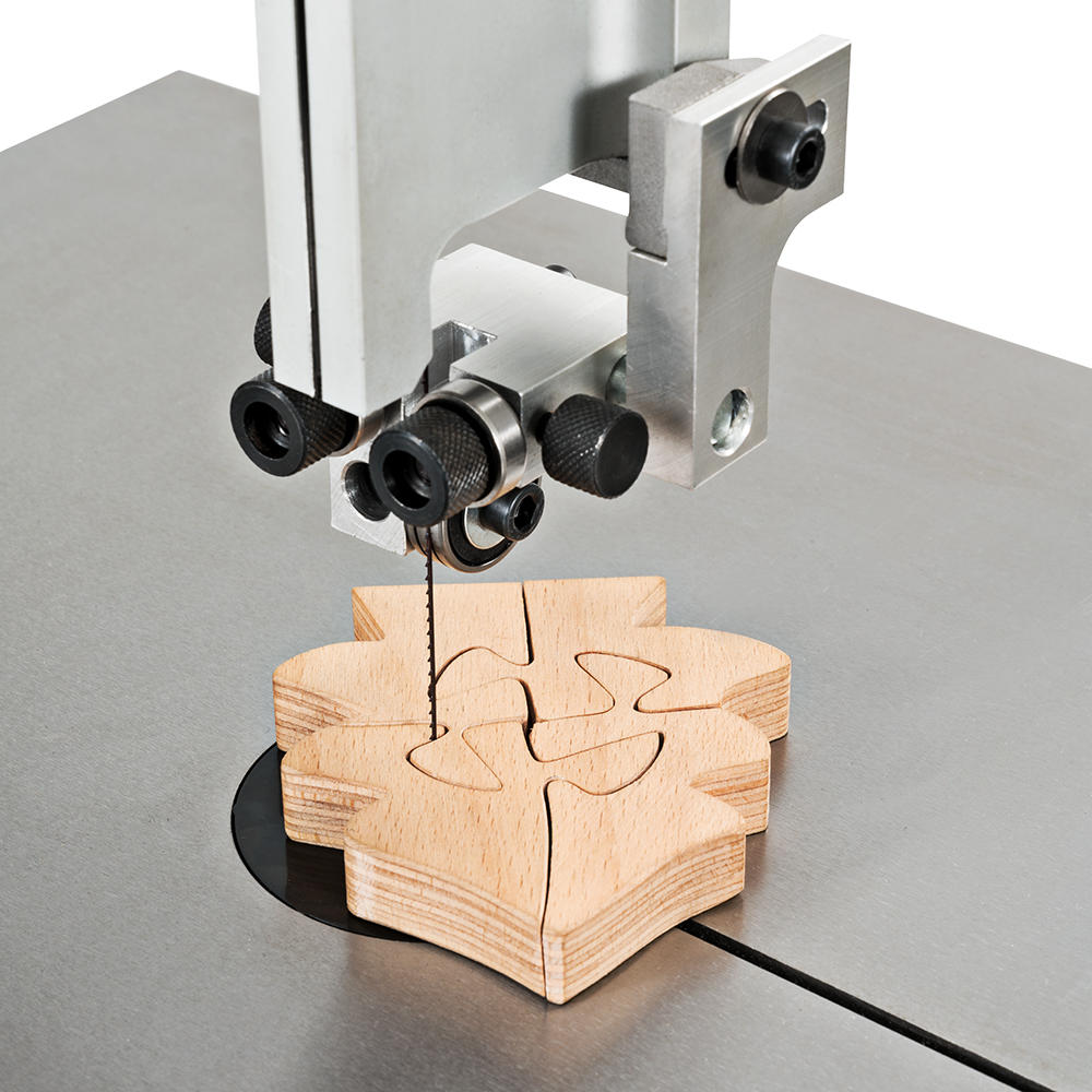 Sega A Nastro 500W HBS261 - 2 Velocità, Tavolo Inclinabile 0-45°, Altezza Taglio 120mm, Per Legno Tenero E Duro - Foto 5