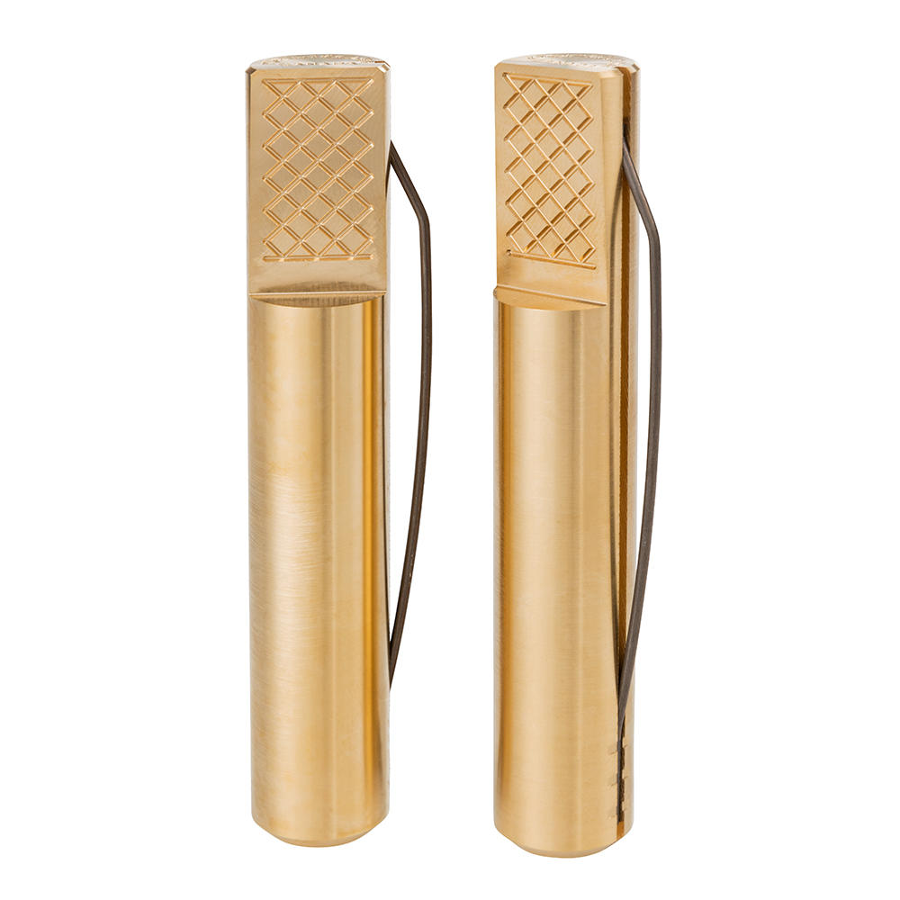 Set di cani da banco in ottone Veritas®, 1 coppia, Ø 19 mm, lunghezza 110 mm