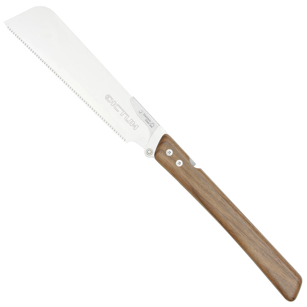 DICTUM® Robusuta® Folding Saw, Kataba Super Hard, Walnut Handle