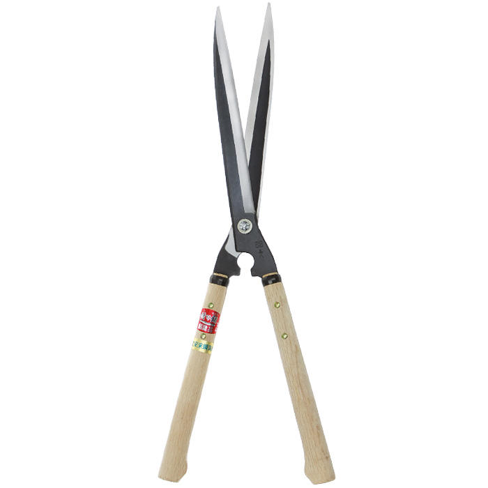 Hand-forged Hedge and Boxwood Shears, Long Blade