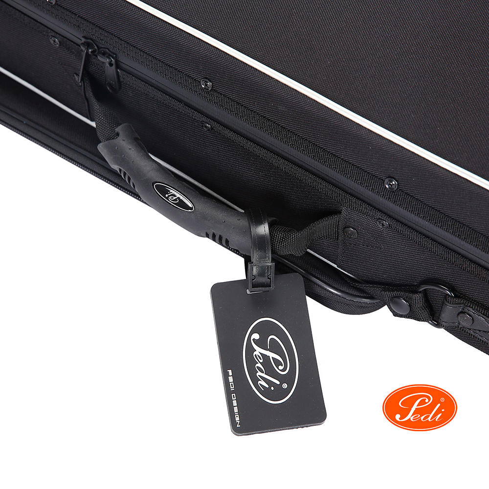 Pedi® Kofferetui Modell P100, Violin 4/4, reflektierend, schwarz