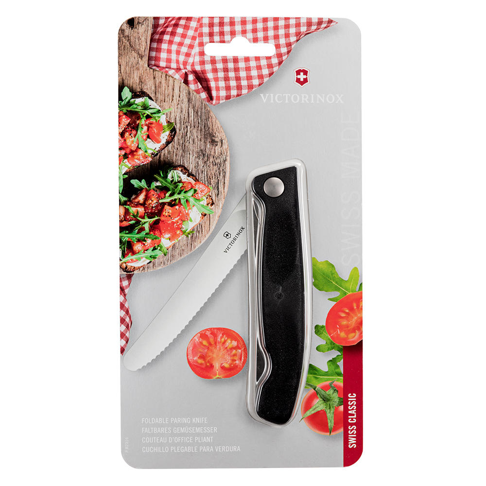 Coltello multiuso a serramanico Victorinox® Swiss Classic, nero
