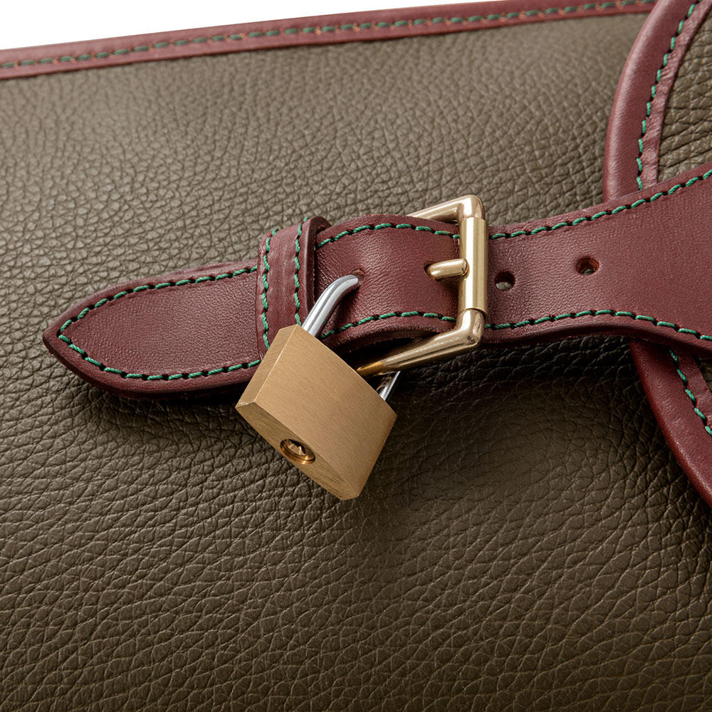 Alexandre Mareuil Gewehr-Futteral, kaki/braun, Länge: 125cm