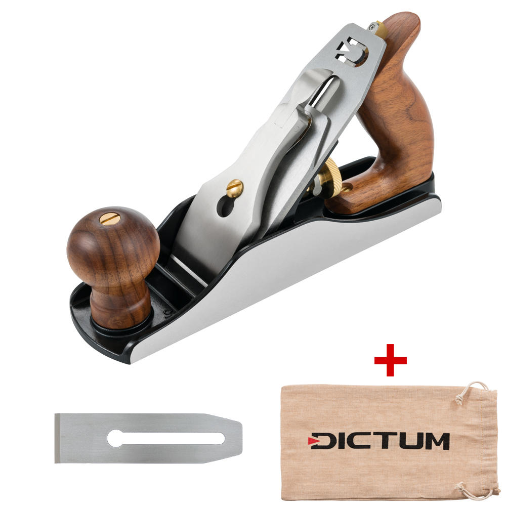 DICTUM® Smoothing Plane No. 4, SK4 Blade, incl. Replacement Blade