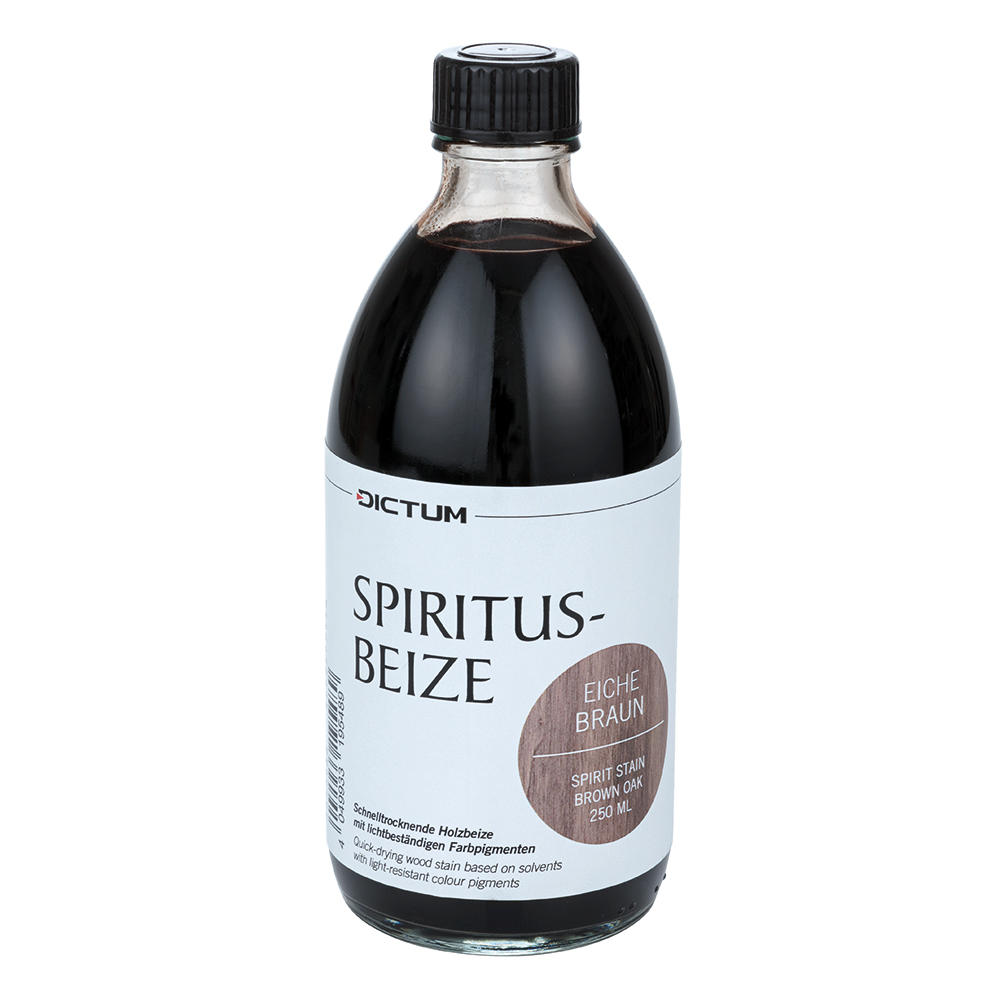 Teinture à l’alcool DICTUM®, 250 ml, chêne foncé