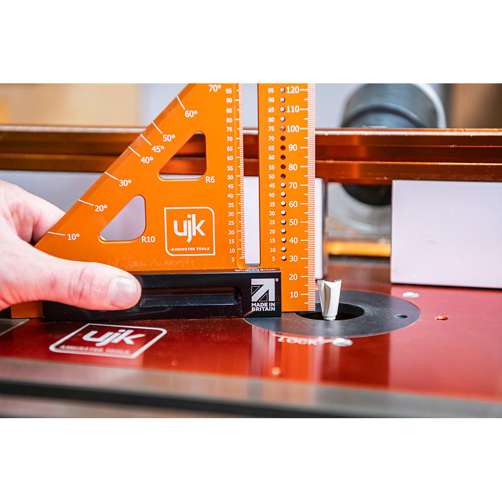 UJK Professional Woodworker's Marking Square, 150 mm