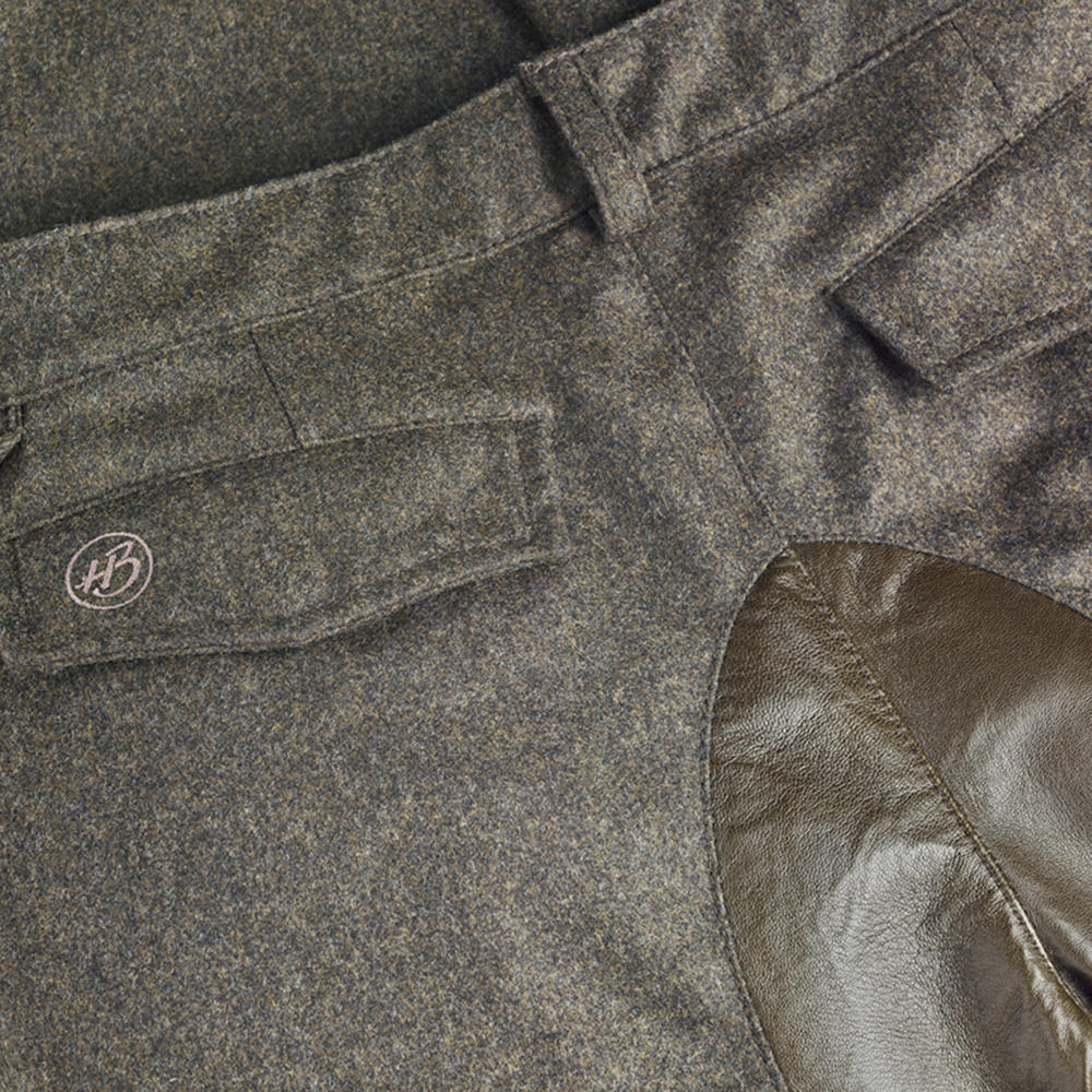 Heinz Bauer Men’s Loden Hunting Trousers, Mountain Star