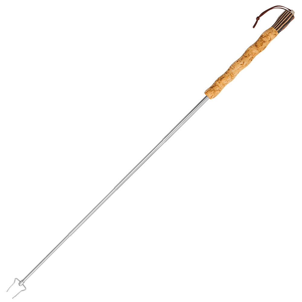 Broche à barbecue télescopique