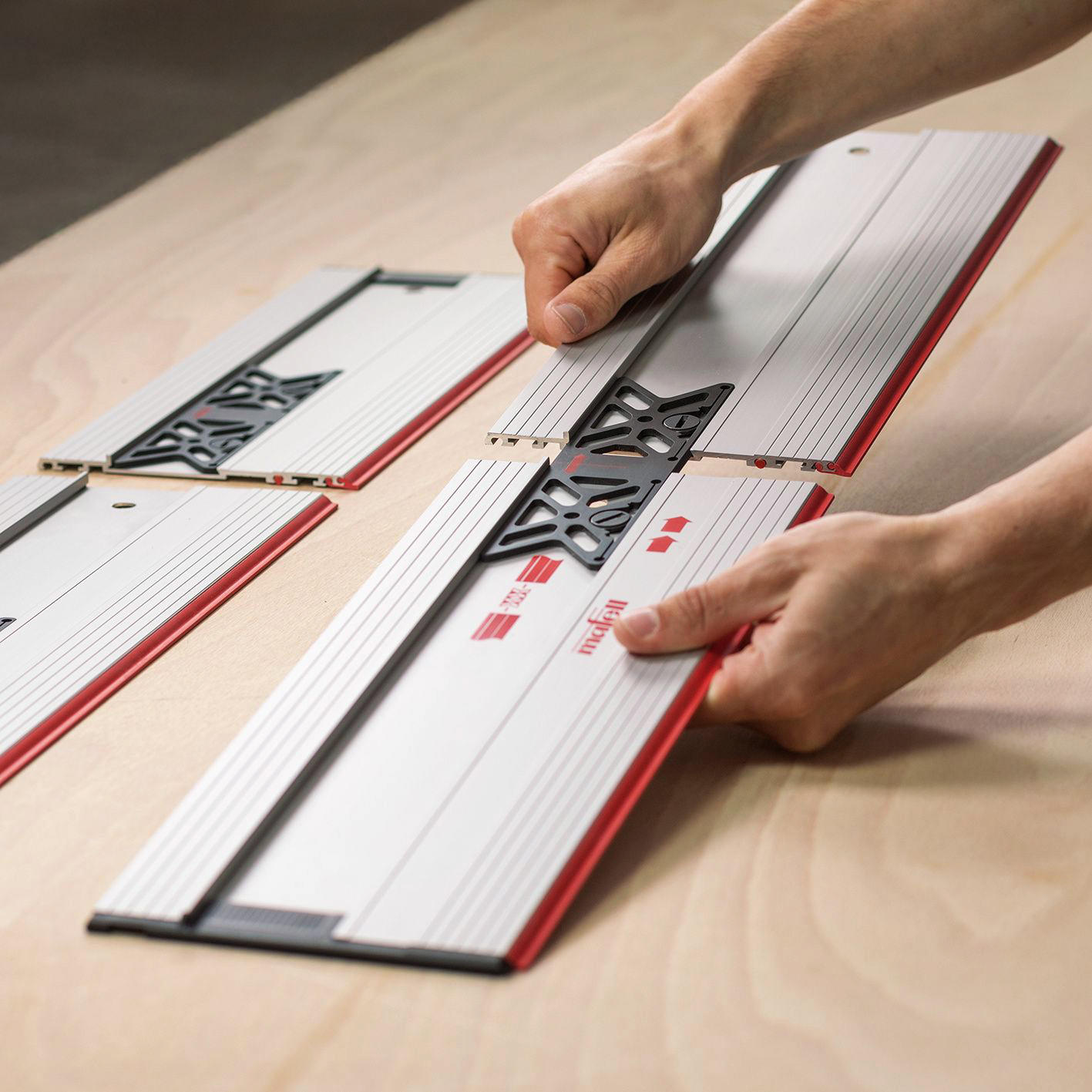 Set de rails de guidage MAFELL F-MS dans le coffret MAX3