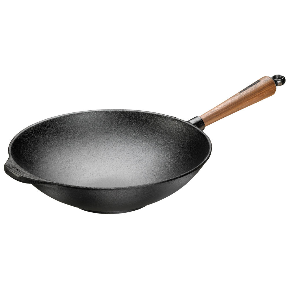 Skeppshult Wok, Walnussgriff, Ø 300 mm