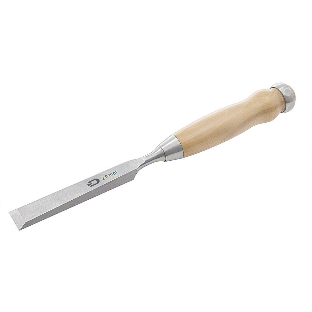 Ciseau à bois DICTUM®, forme allongée, largeur de lame 30 mm
