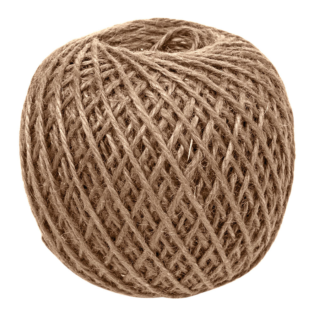 Nutscene® »Twin Balls« Jutegarn, 130 m, natur