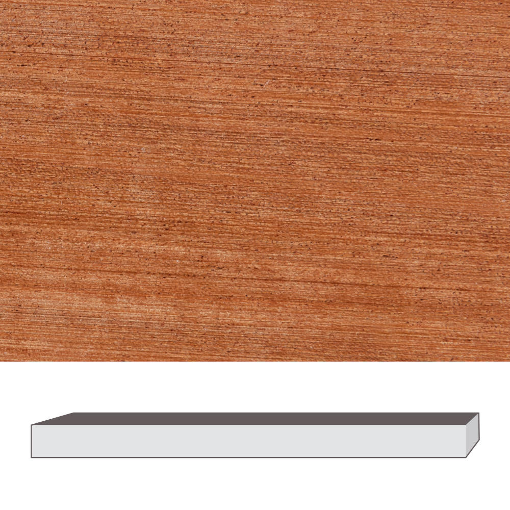 Brown Ivory (ivoire marron), 455 x 40 x 40 mm