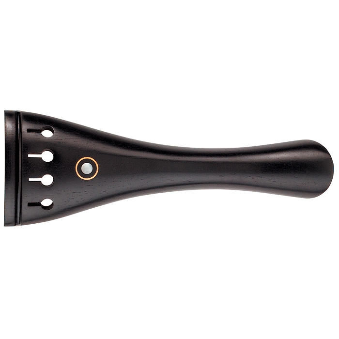 Saitenhalter Tulpenform, Ebenholz, Pariser Auge, Viola, 125 mm