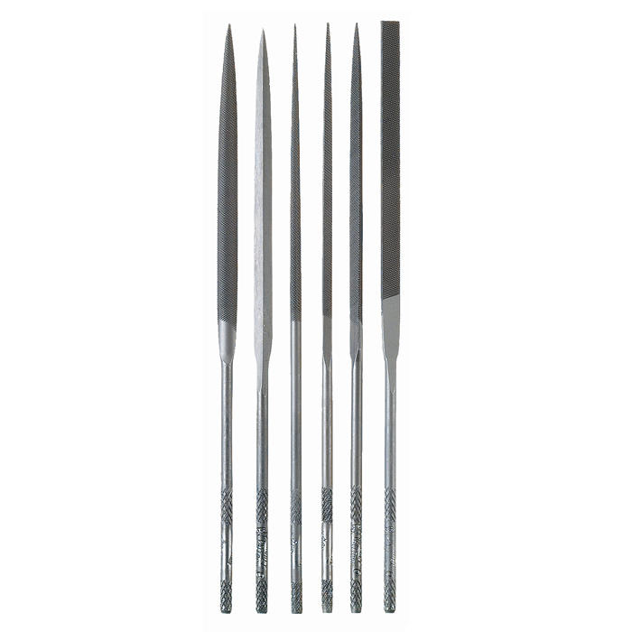 Glardon/Vallorbe® Nadelfeilen-Satz, 6-teilig, Hieb 0