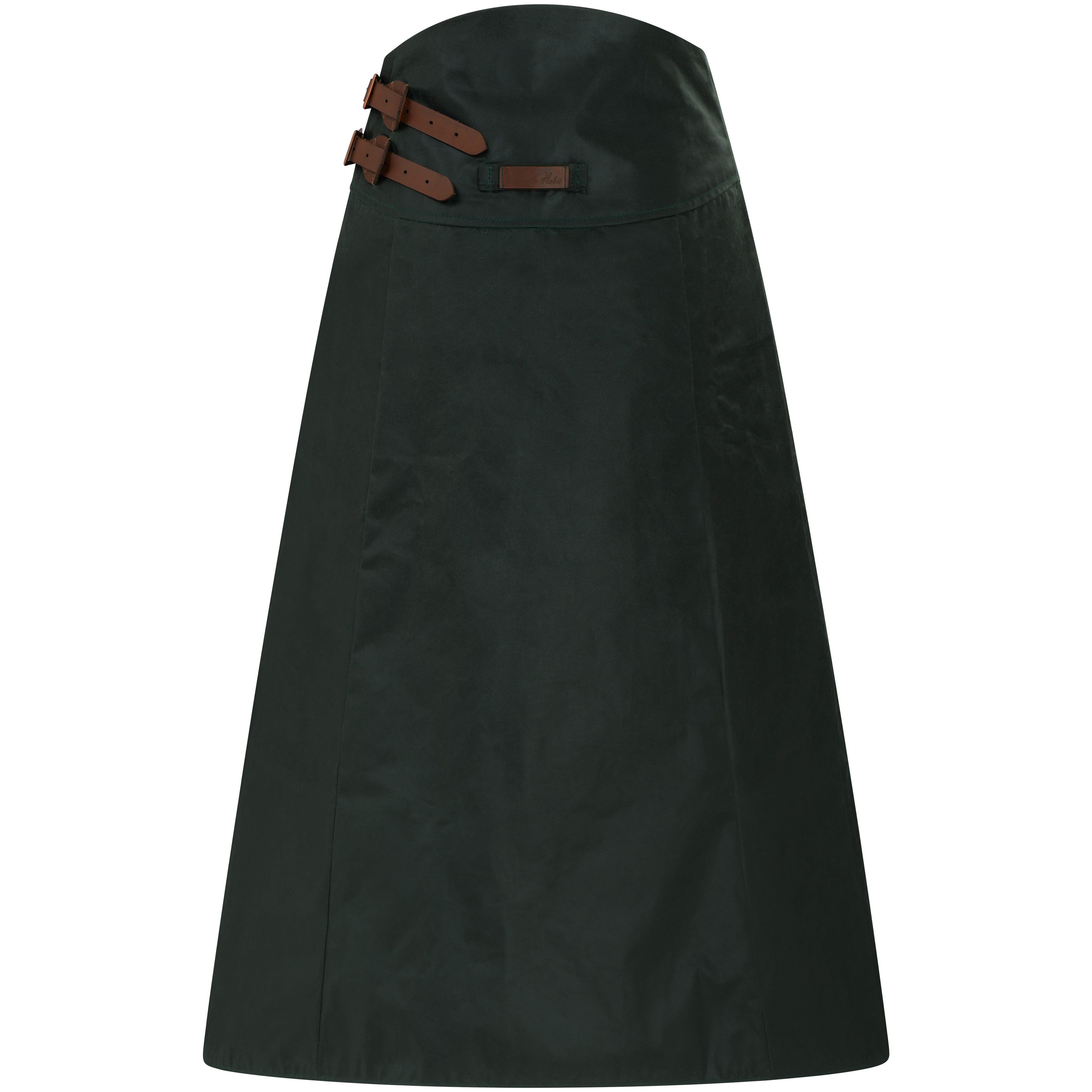 Jupe cirée pour femme, couleur grès