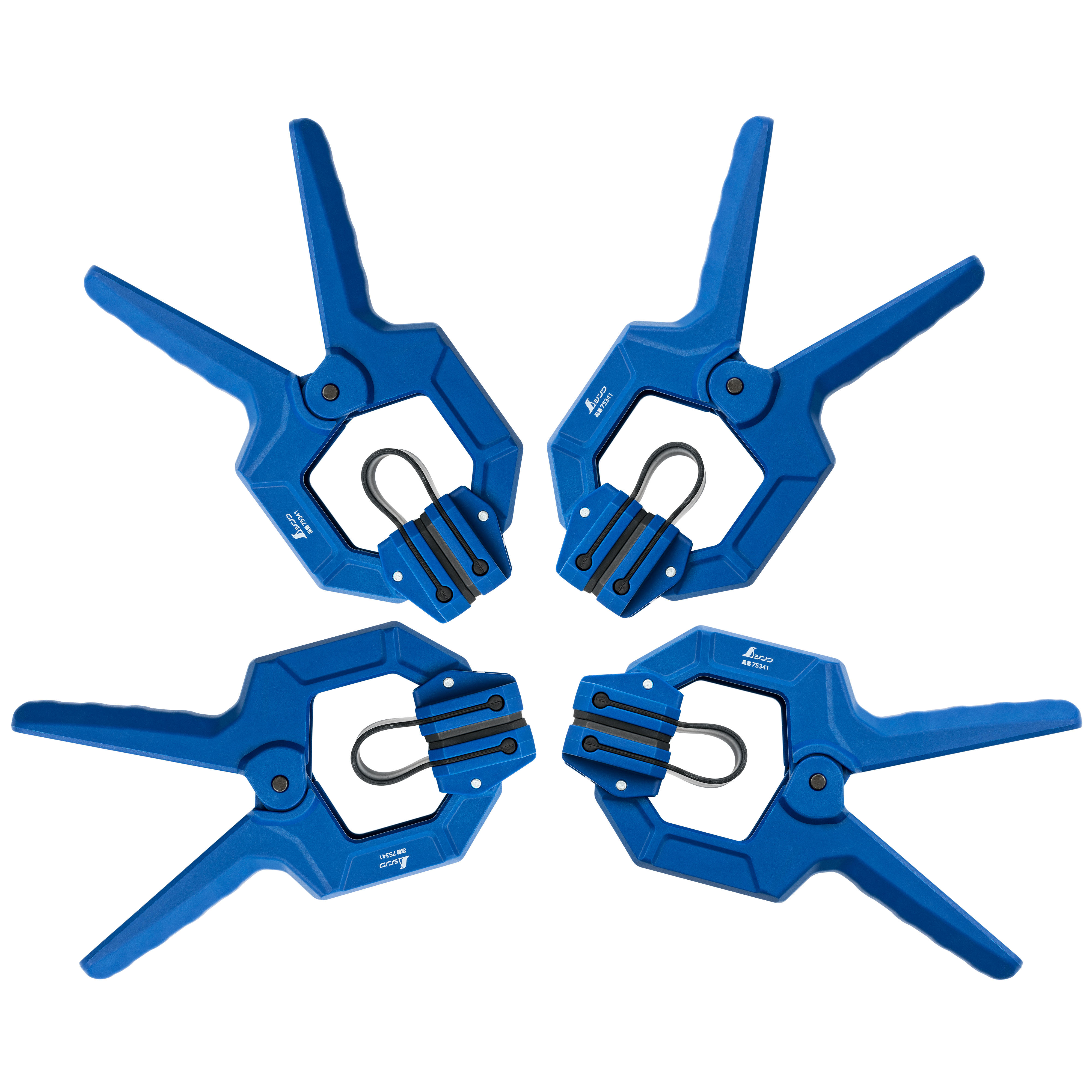 Set di strettoi a nastro Shinwa®, 4 pezzi