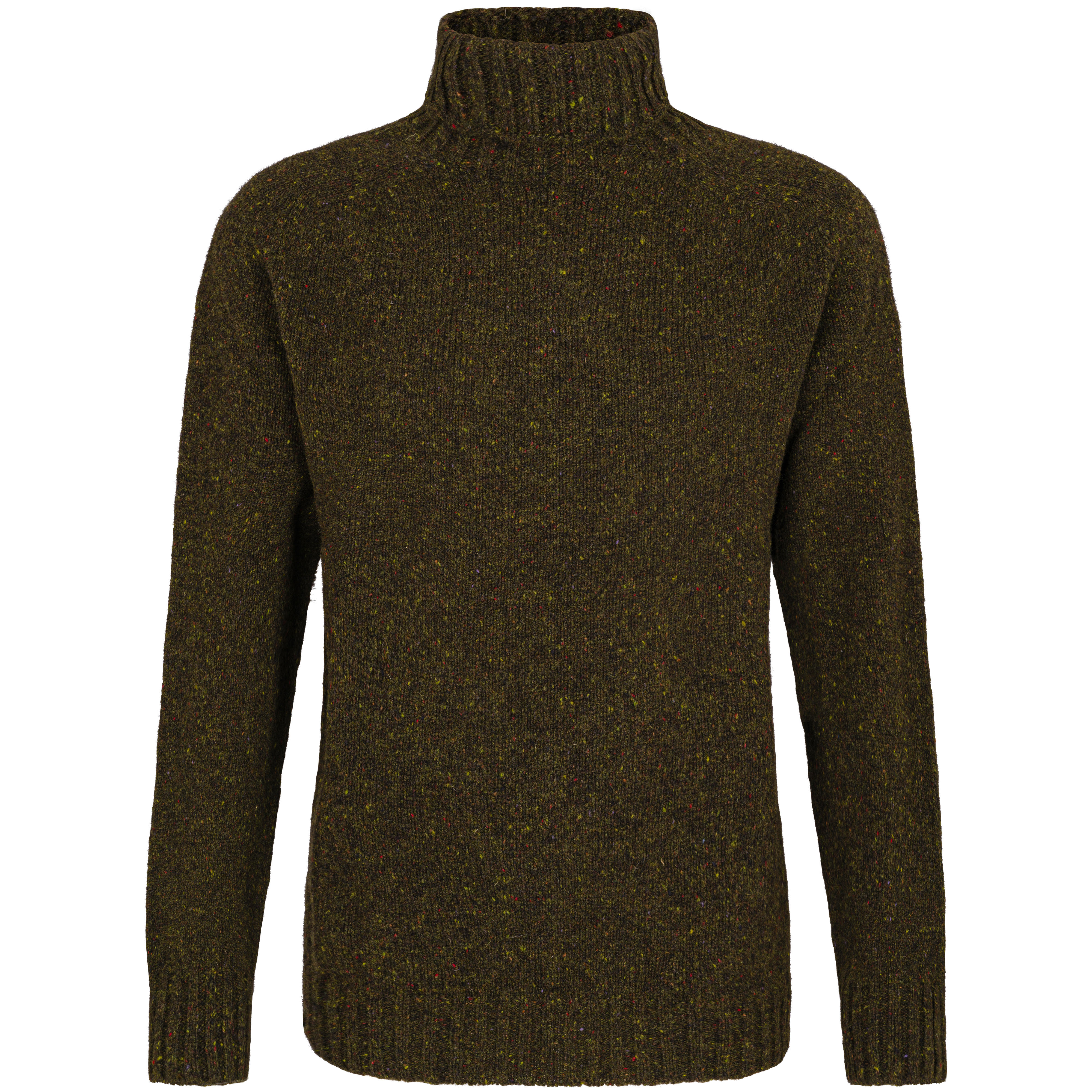 Herren Donegal Rollkragen-Pullover