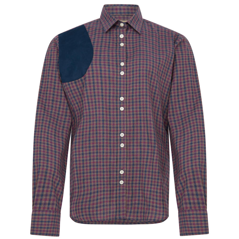 Purdey Ladies Blouse, Chequered
