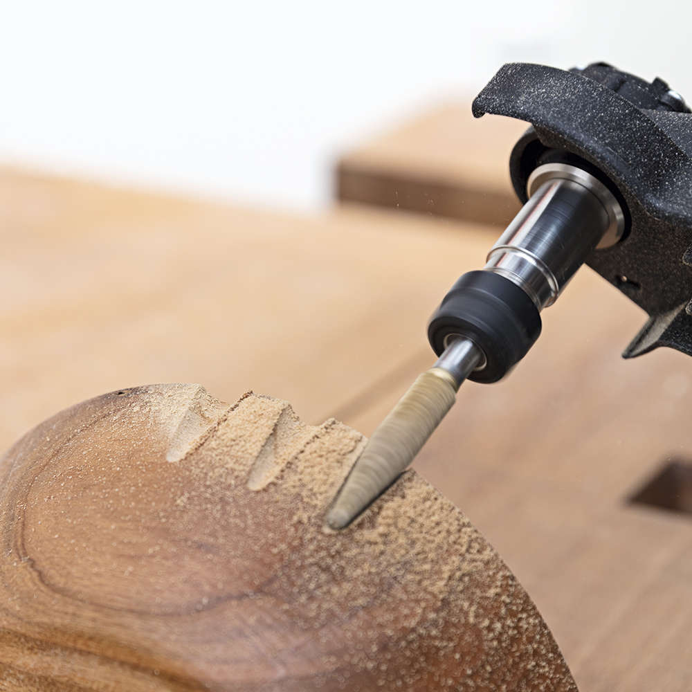 Adapter für Kutzall® Raspelfräser auf Arbortech™ Mini-Carver, Ø 6,3 mm
