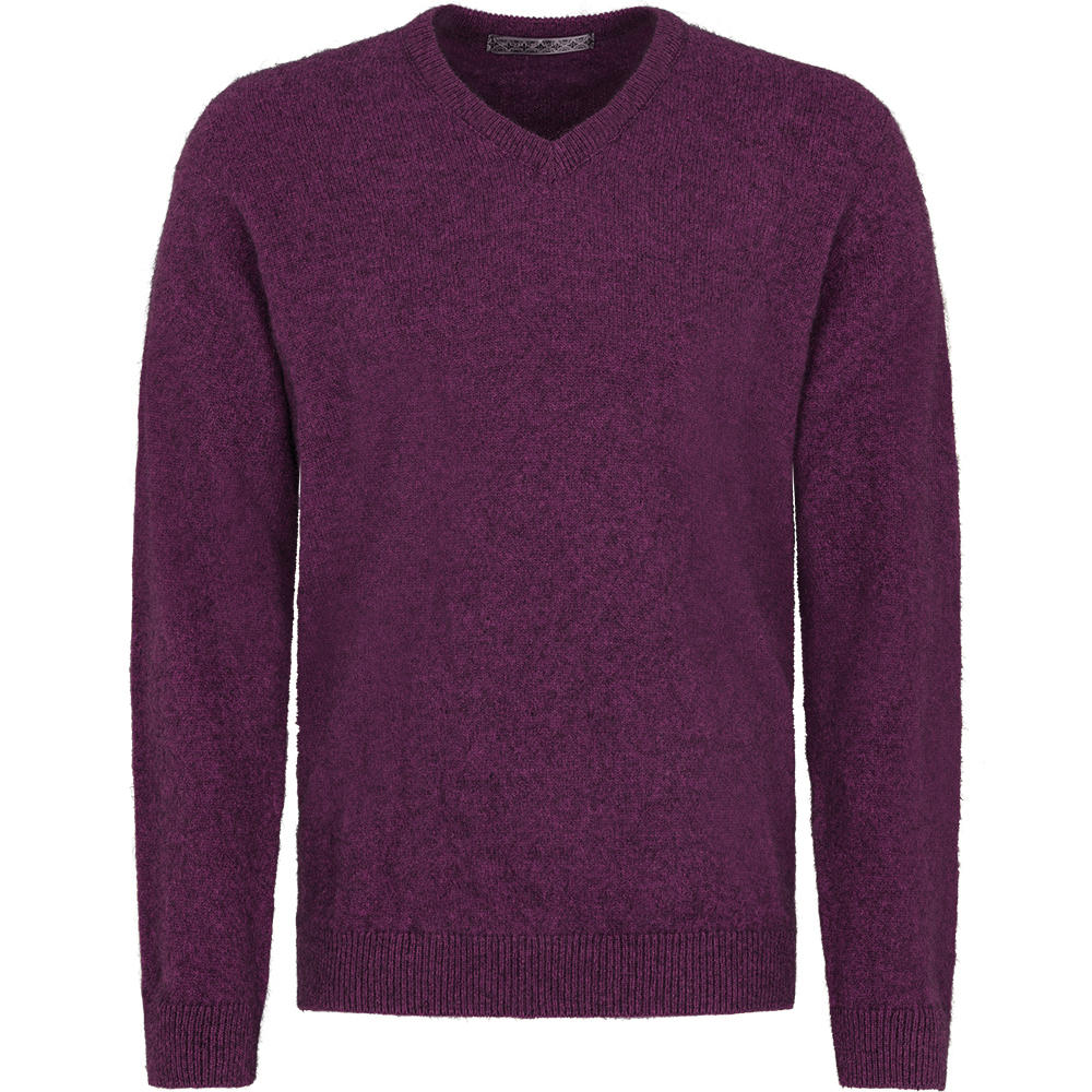 Herren V-Pullover Merino-Possum