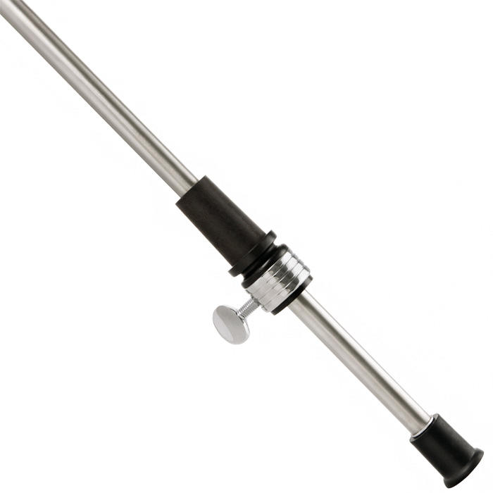 Puntale per contrabbasso c:dix® tubolare, gomma terminale spessa, Ø 32/370 mm