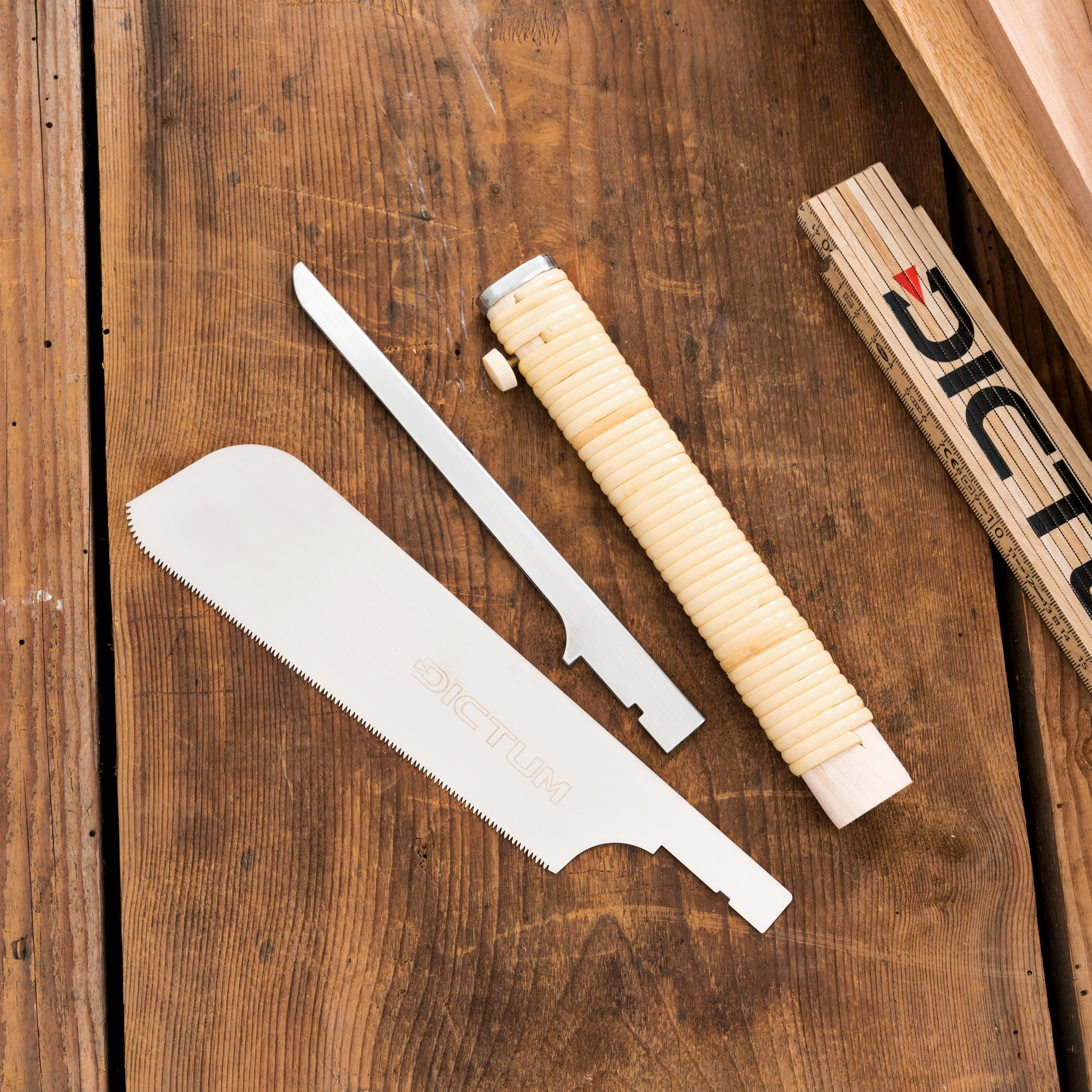 DICTUM® Dozuki Super Hard Compact 180, Traditional Grip