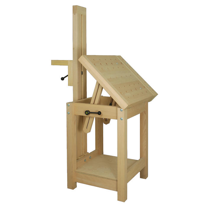 DICTUM® Sculptor's Bench with Carving Support
