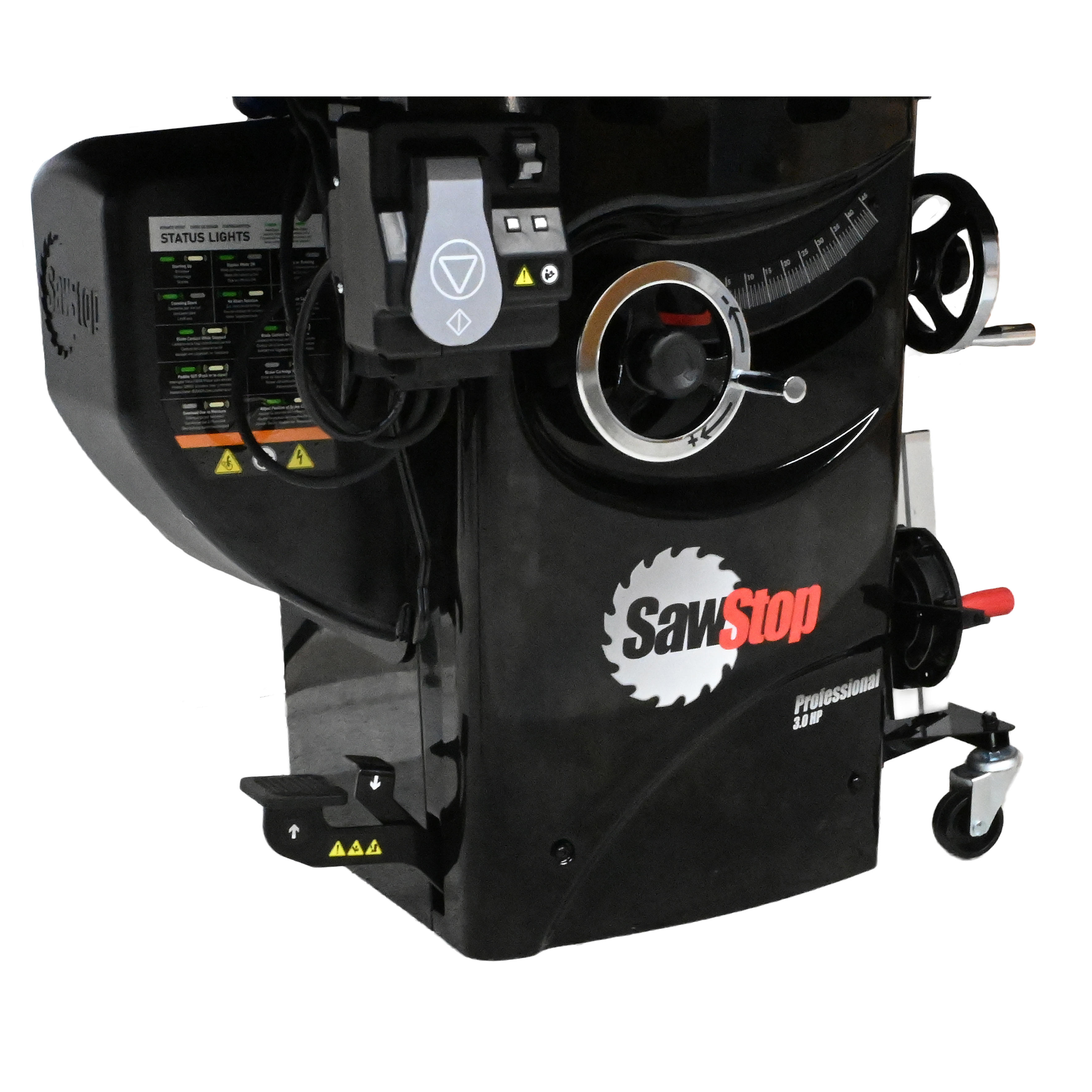SawStop Integrated Mobile Base for Professional Cabinet Saw