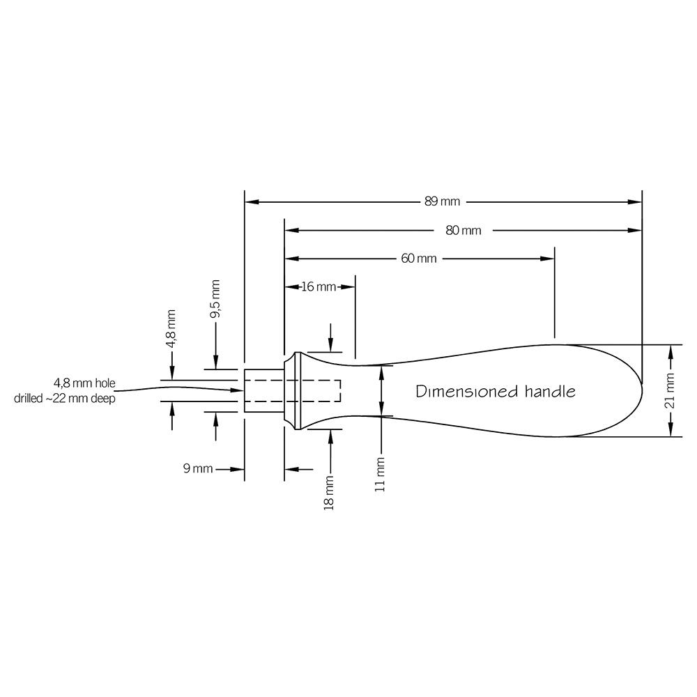 Affiloir pour racloirs Accu-Burr™, AB¹