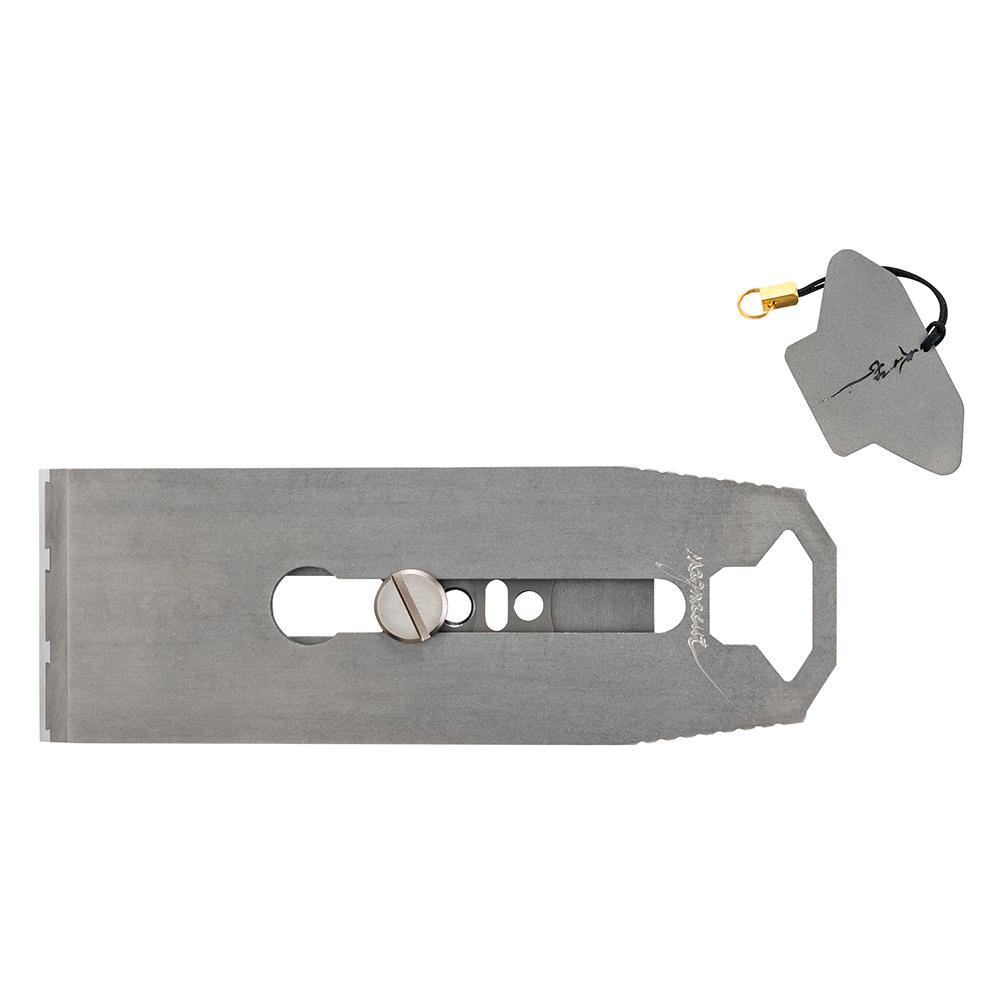 Fer de rabot en titane Zen-Wu®, acier Magnacut laminé, 60 mm, avec contre-fer