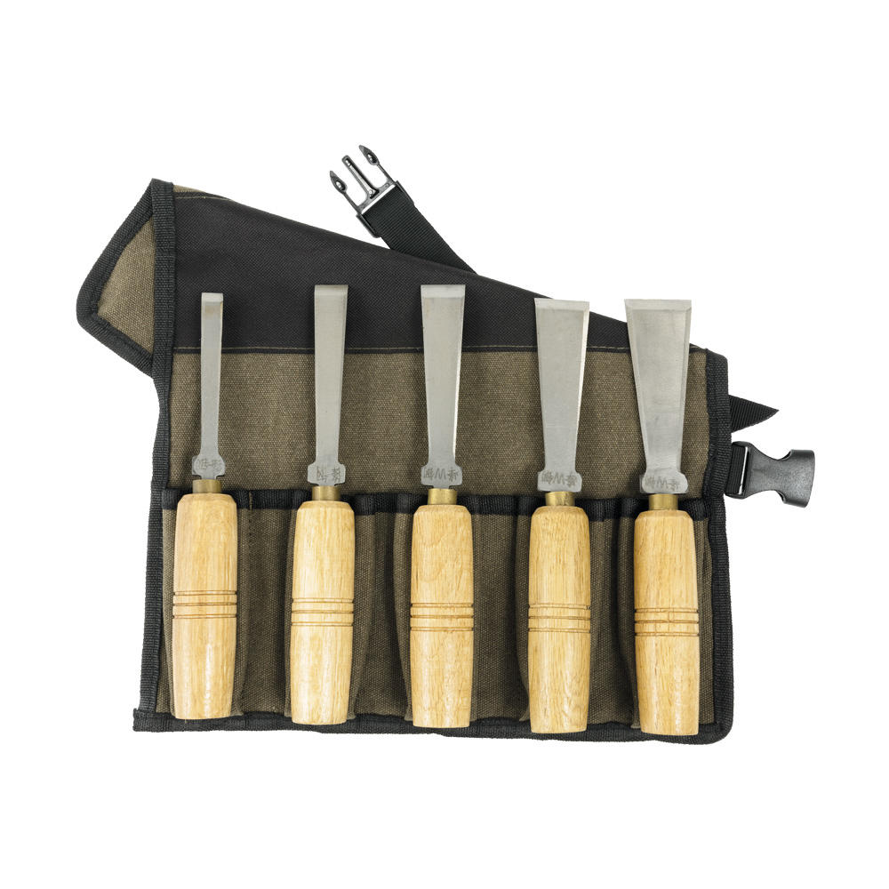 Chinese HSS Cabinetmaker's Chisels, 5-Piece Set