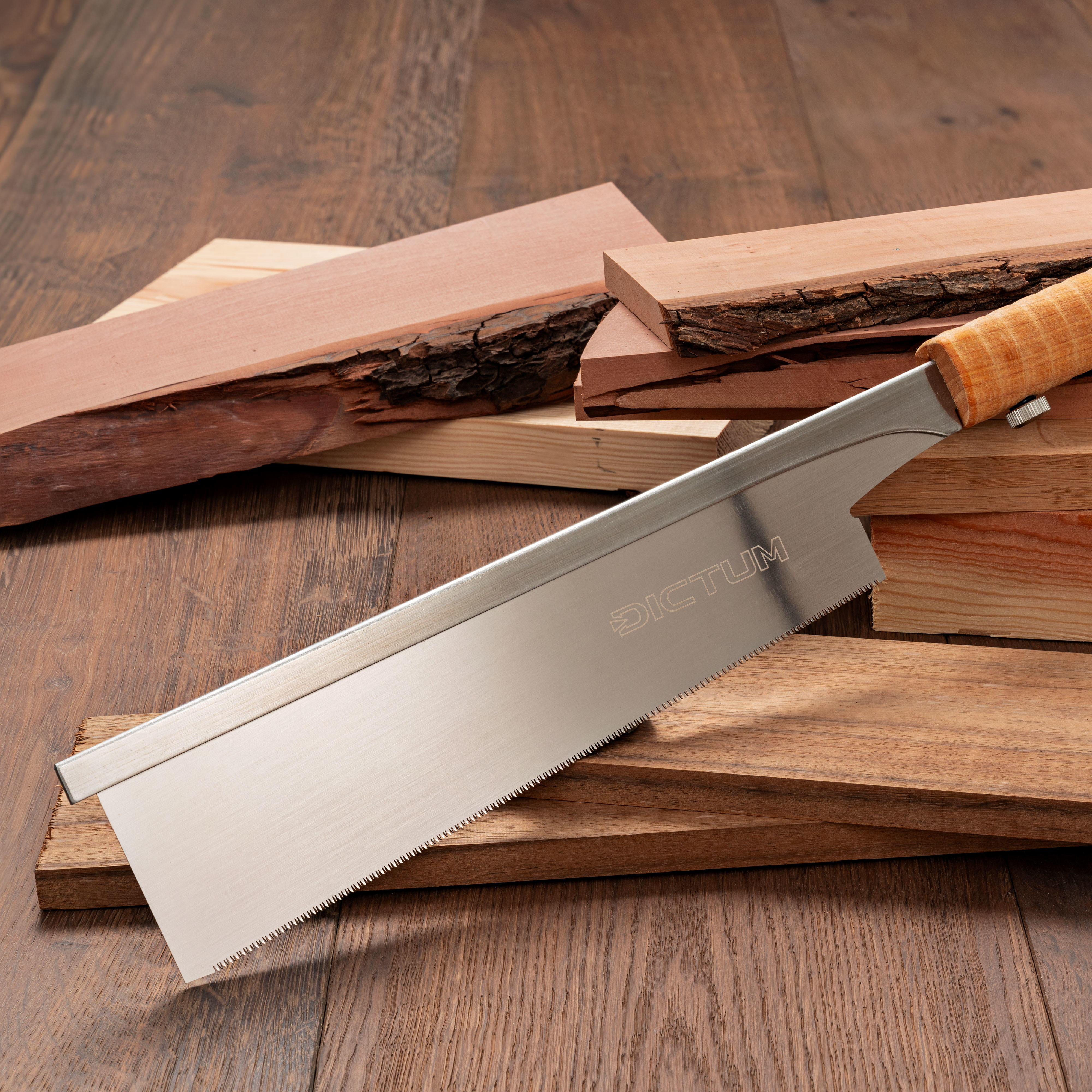 Dozuki DICTUM® Tenon X 240, tagli traverso vena, impugnatura Wave Grip