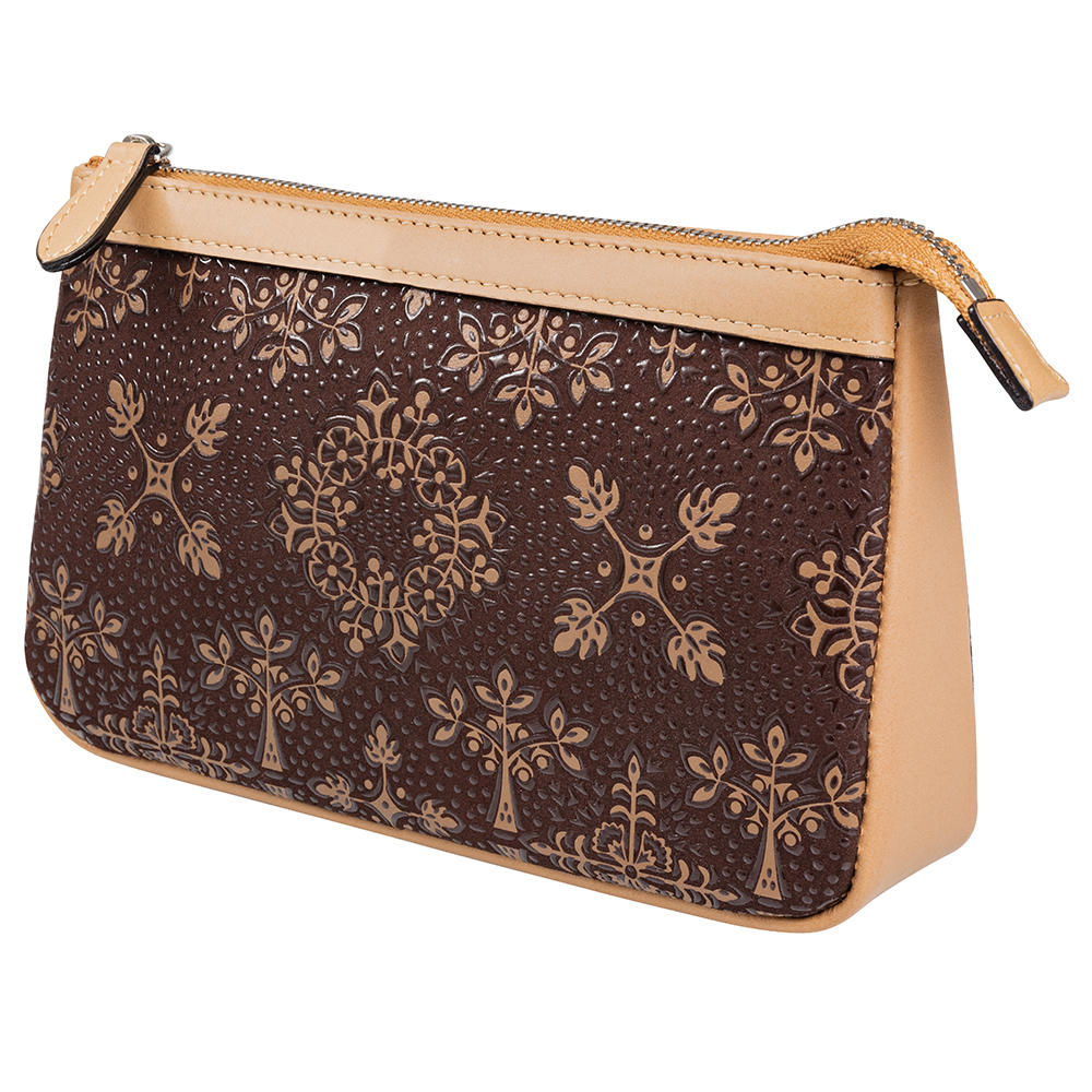 Inden-Ya Make-Up Bag, Brown
