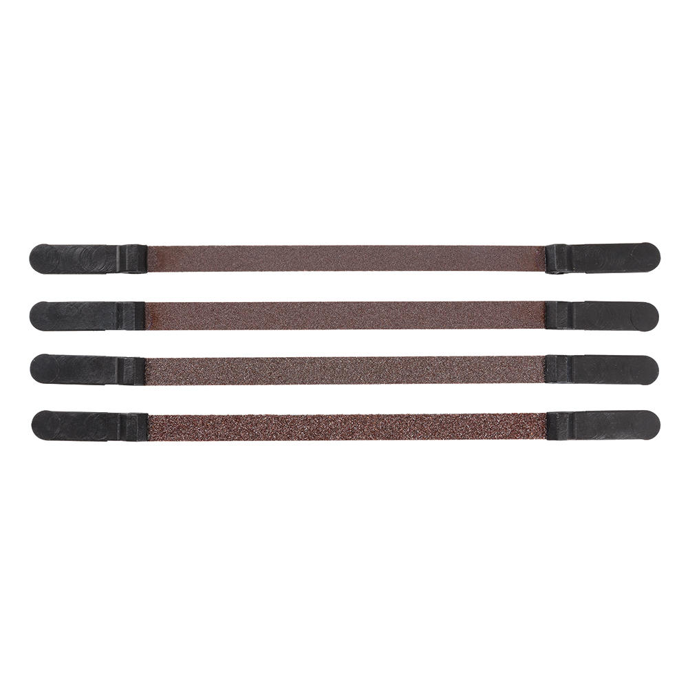 Bandes abrasives Pégas®, largeur 6 mm, 4 pièces, grain 80