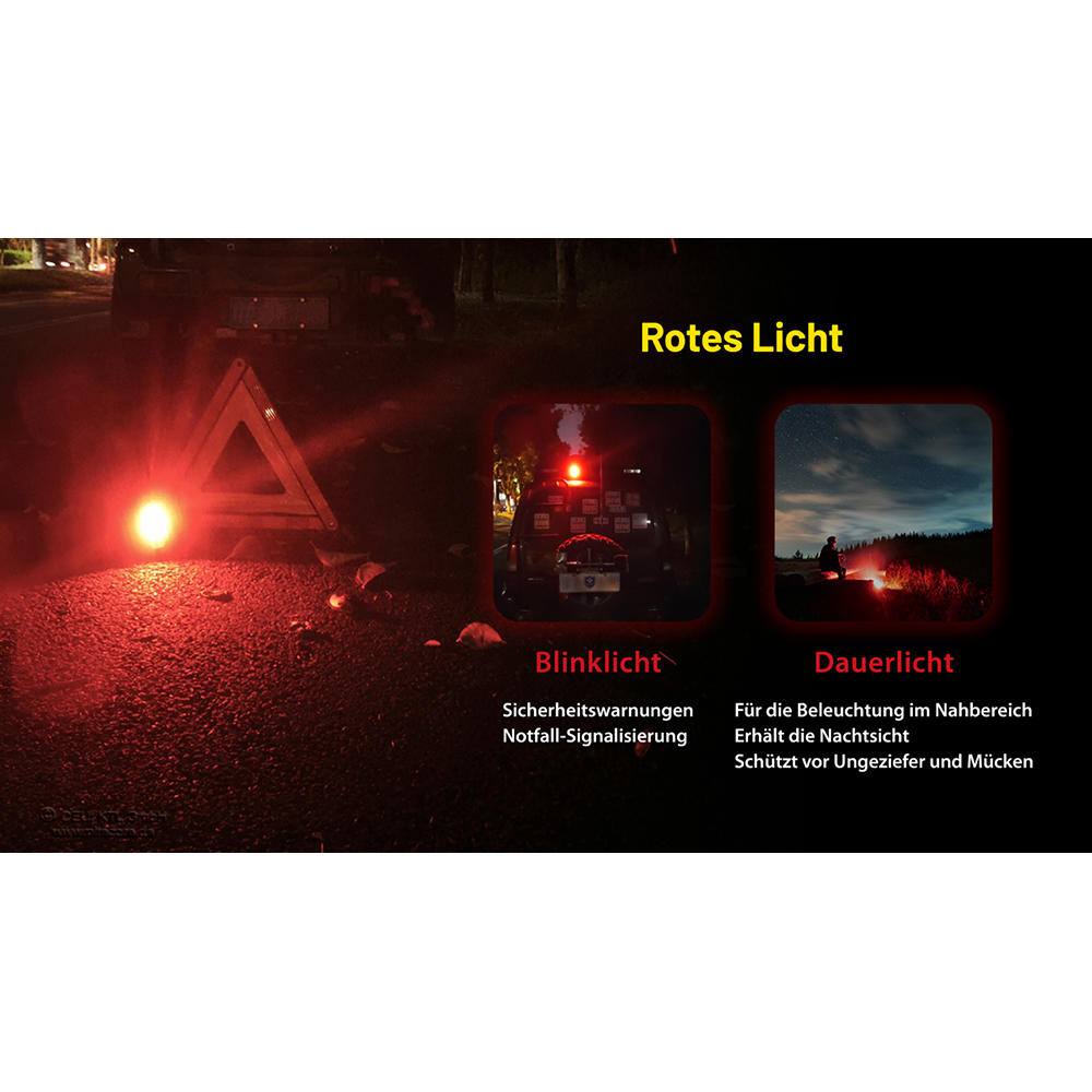 Lampe de travail Nitecore® NWL20, 600 lm