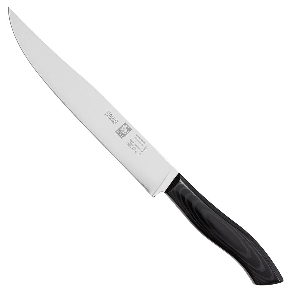 Carving Knife, Linen Micarta