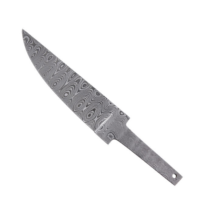 Steckangel-Klingenrohling, Bogenform, Leiterdamast